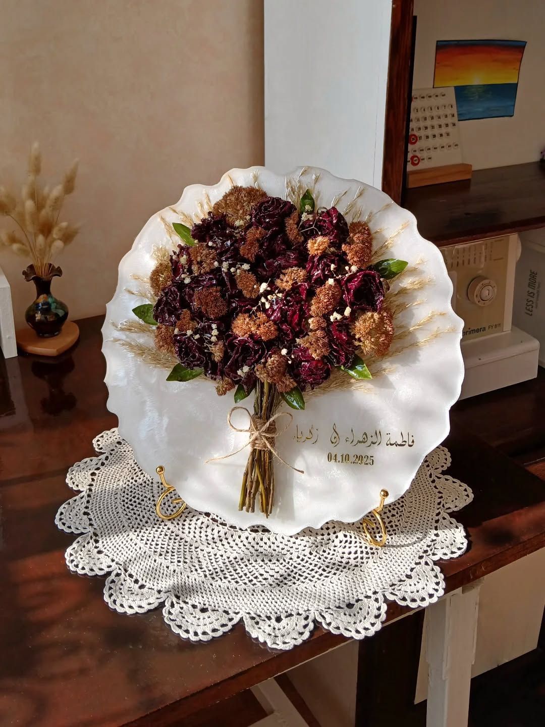 Lifetime Fresh Flowers resin | MANAURAZ            Resin jewel