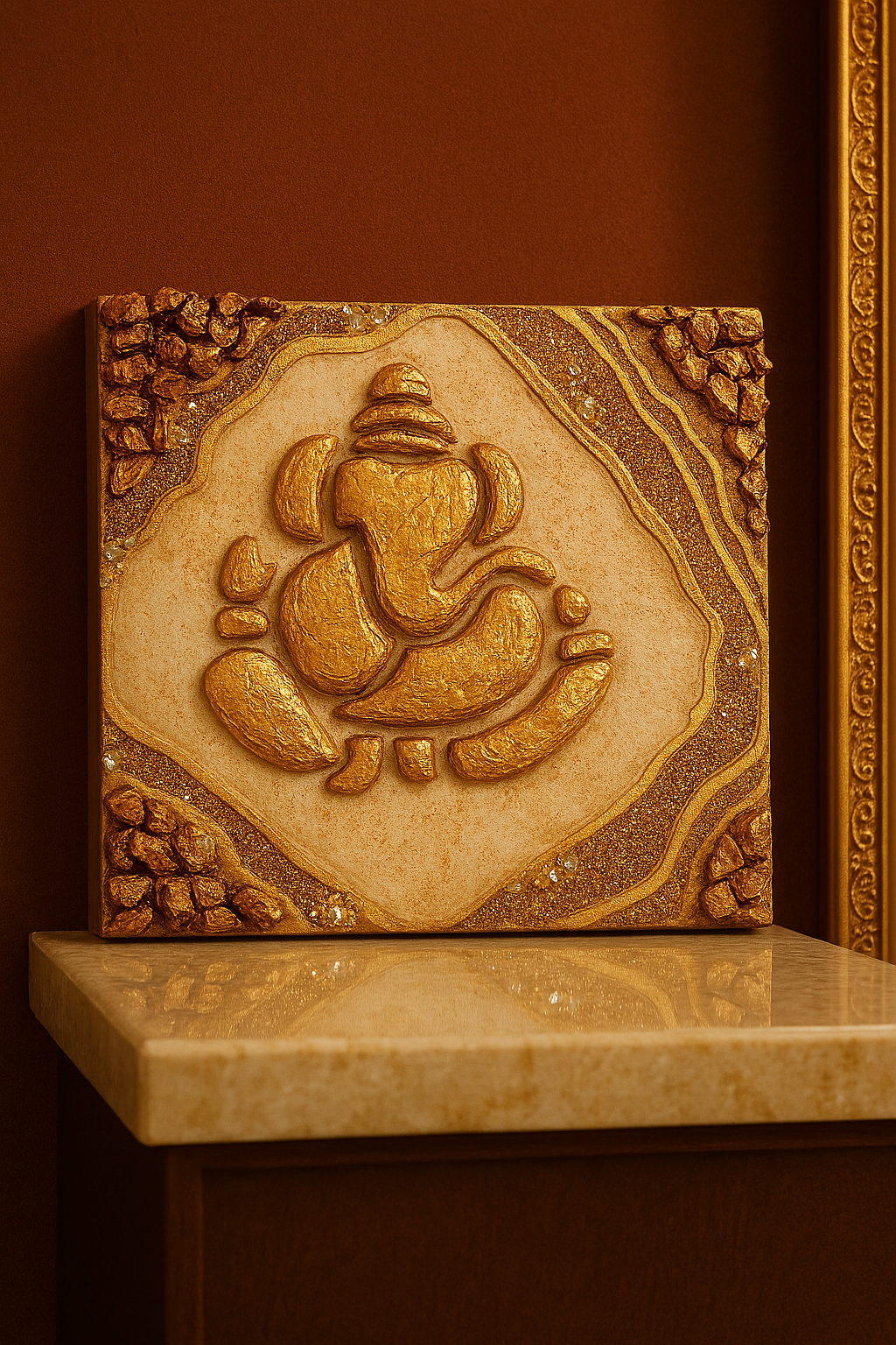 Resin Ganesh ji — Stone Art                     | MANAURAZ   Ultra Luxary